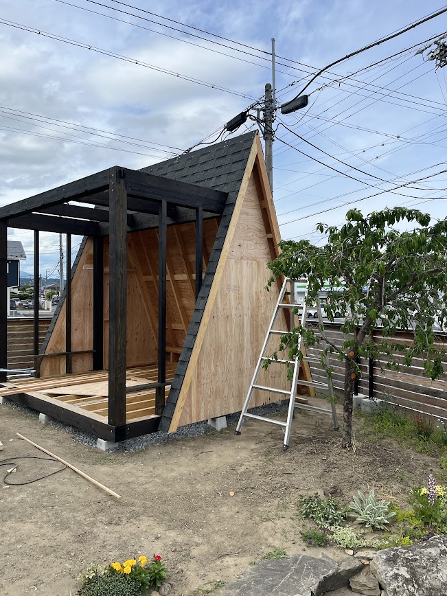 庭づくり、小屋づくり