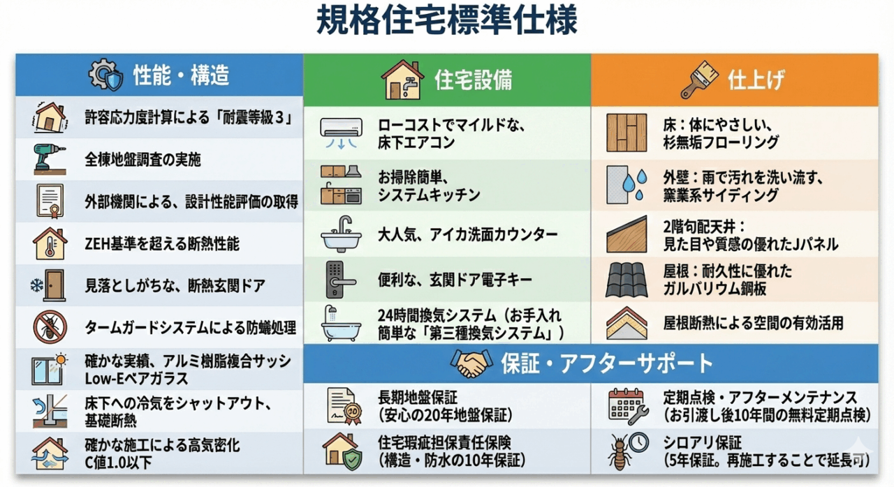 Standard Specification Wide